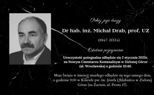 Pożegnanie prof. Michała Draba